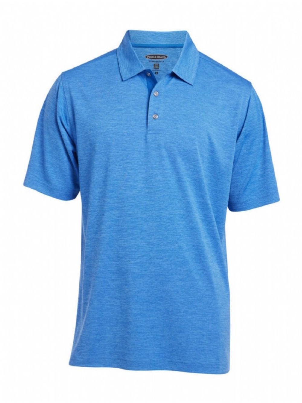 Pebble Beach Blue - Classic Short Sleeve Polo - Men’s Medium.